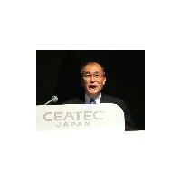 【CEATEC 2006 Vol.10】新しいコンピューティングの実現はナノテクで！東芝の西田社長が基調講演 画像
