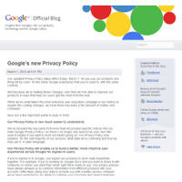 Google、激しい批判浴びながらもプライバシーポリシーの変更を予定通り実施 画像