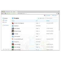 Dropboxがウェブ版のデザイン一新、写真の閲覧も可能に 画像