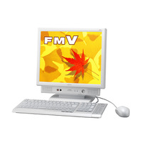 富士通、奥行き21cmの液晶一体型デスクトップPC「FMV-DESKPOWER EK30T」 画像
