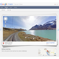今度はアルプスの景色！Googleがストリートビューにスイス・レーティッシュ鉄道を追加 画像