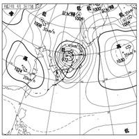 爆弾低気圧、暴風雨のピークは20時 !  通過後は冬型の気圧配置に  画像