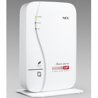 NEC、QRコードで簡単接続！ スマホ・タブレット向け無線LANルータ 画像
