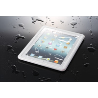 ソフトバンクBB、お風呂やプールで新型iPadを使用できる防水ケース 画像