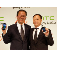 HTC J ISW13HTの使命は「高性能なHTC端末の価値を幅広く知ってもらうこと」……チョウCEO 画像