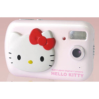 KFE、ハローキティデザインの500万画素コンパクトデジカメ「Hello Kitty DC500」 画像