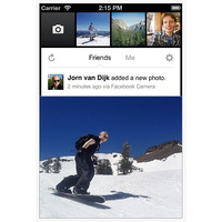 Facebook、iPhone向け写真専用アプリ「Facebook Camera」を公開 画像