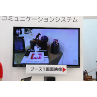 【Wireless Japan 2012】博物館やテーマパークでの応用がおもしろそう……ドコモ 3D ライブコミュニケーションシステム 画像