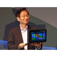 【COMPUTEX TAIPEI 2012 Vol.4】ASUS、両面液晶のWindows 8搭載タブレット「TAICHI」などを発表 画像