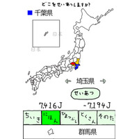 好きな都道府県から日本を制圧『にほんのあらそい』 画像