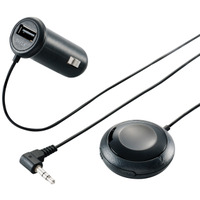 スマホのワイヤレス音楽再生・ハンズフリー通話・充電が可能な車載Bluetoothレシーバー 画像