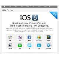 アップル、iOS 6を発表！……SiriのiPad対応や地図機能強化、その他200の新機能搭載 画像