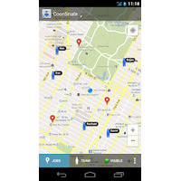 Google、モバイルワーカーを一元管理する「Google Maps Coordinate」を発表 画像
