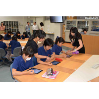 品川女子学院で「iPad×English」特別講座 画像