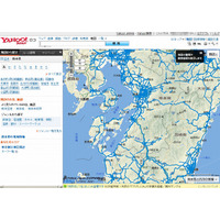【大雨】Yahoo！ロコ 地図、九州地方の通行実績情報を緊急追加 画像