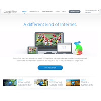 Googleが独自の超高速ネット「Google Fiber」とCATVサービス「Google Fiber TV」を発表 画像