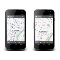 Googleマップ、公共交通機関の時刻表に対応……全世界約500都市・100万超の時刻表 画像