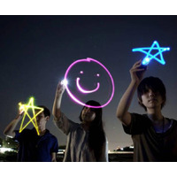 【おもちゃ見本市 2012】iPhone連動でペンライトアートが楽しめる！「夜空におえかき」が11月発売 画像