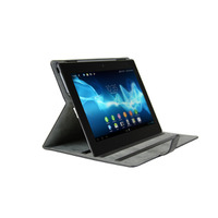 バッファロー、スタンドにもなる「Xperia Tablet S」用レザーケース2製品 画像
