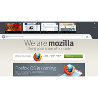 Windows 8向け「Firefox Metro」、プレビュー版が公開 画像