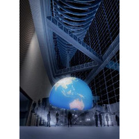 テレビ東京、JAXA協力で移動式全天球シアター「SPACE BALL」を開発 画像