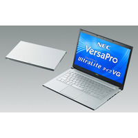 NEC、企業向けWindows 8搭載13.3型Ultrabook「VersaPro UltraLite タイプVG」  画像