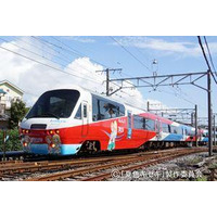 「夏色キセキ」伊豆急リゾート列車引退で車内展　10月25-31日 画像