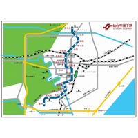 仙台市地下鉄、全駅で「au Wi-Fi SPOT」と「WiMAX」を提供拡大へ 画像