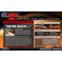 一足早く火星旅行を体験。探査機スプリットの着陸に合わせNASAがサイトを開設 画像