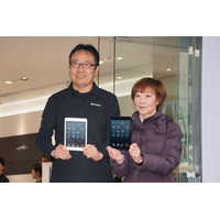 iPad mini 発売イベント……ソフトバンク宮内副社長「LTEは劇的に改善」 画像