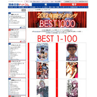 漫画全巻ドットコム、2012年ベスト1000を発表 画像
