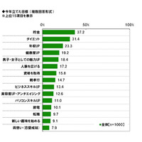 ビジネスパーソンの2012年の反省と2013年の目標……調査 画像