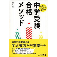 早稲アカ代表の著書「中学受験合格メソッド」 画像