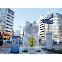 東京に巨大雪だるま　1月19-20日 画像