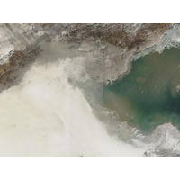 中国の汚染大気を観測衛星が撮影 画像