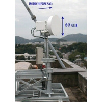 無線で1Gbpsの通信を実現する「広帯域ミリ波FWA」に成功 画像