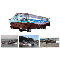 3月17日運行開始、水陸両用バス 画像
