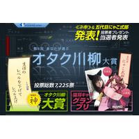 「生活の レベルを下げて レベル上げ」……「第8回オタク川柳大賞」発表 画像