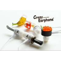 頭に刀が刺さって見える“おバカ系”イヤホン「Crazy Earphone」4機種を再発売 画像