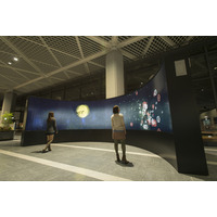 成田空港×チームラボ、参加型アート作品をデジタルサイネージで展開 画像