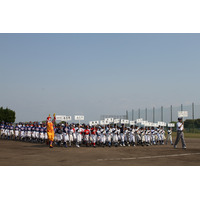 “小学生の甲子園”、「マクドナルド・トーナメント」愛知県大会に古田登場！始球式や募金活動も 画像