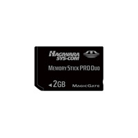 ハギワラシスコム、容量4GBのメモリースティックPRO Duo 画像
