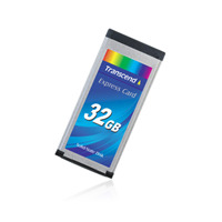 トランセンド、USB2.0＆ExpressCard/34対応の32GBフラッシュメモリ 画像