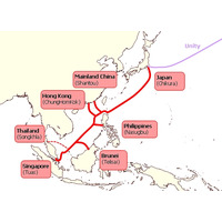 KDDI、光海底ケーブル「SJC」運用開始……アジア7か国と米国間を最短ルートで結び付け 画像