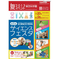 【夏休み】東芝科学館……科学実験ショーや惑星づくりなど 画像