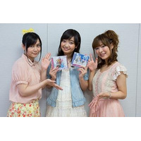 大橋彩香、津田美波、赤崎千夏　「ファンタジスタドール」テーマ曲で元気いっぱいトーク【前編】 画像