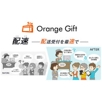 エスキュービズムがタブレット対応の接客特化アプリ・Orange Giftを提供開始 画像