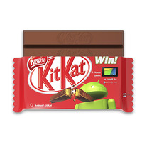 グーグルとネスレがコラボ……Android 4.4のコードネームは「KitKat」、特製パッケージのキットカットも発売へ 画像