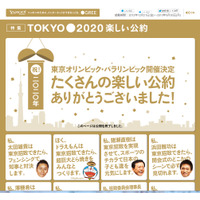 「胸毛を植毛」「改名」……東京五輪開催決定で有名人たちが掲げていた公約が話題に 画像