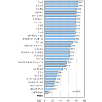 高級ブランドに関するネット調査…認知、所有、アイテム 画像